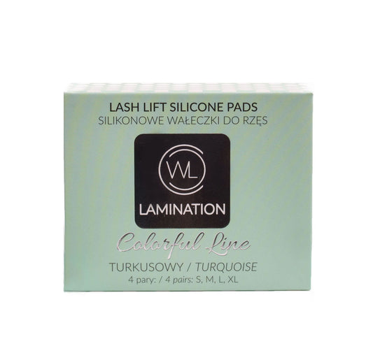 Silicon Pad Colorful Line Turquoise