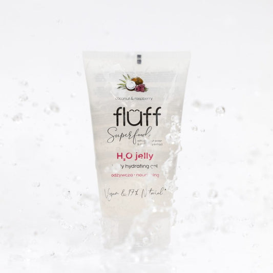 H2o Gel, tělový hydratační gel 150 ml malina a kokos