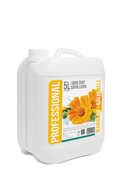 Professional  Liquid Soap Marigold, 5L Canister- PROFESSIONAL