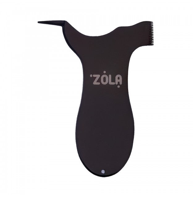 ZOLA MULTI Black Kovový hřebínek na laminaci