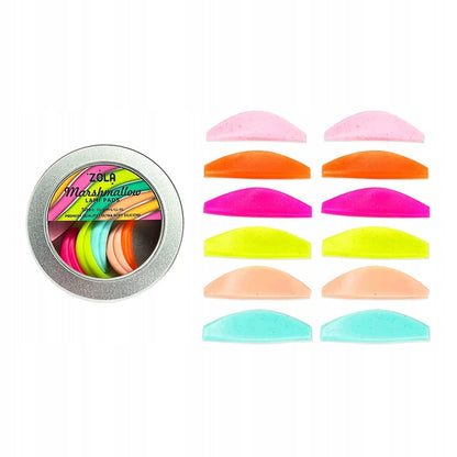 ZOLA Marshmallow Lami Pads Silikonové formy pro laminaci řas