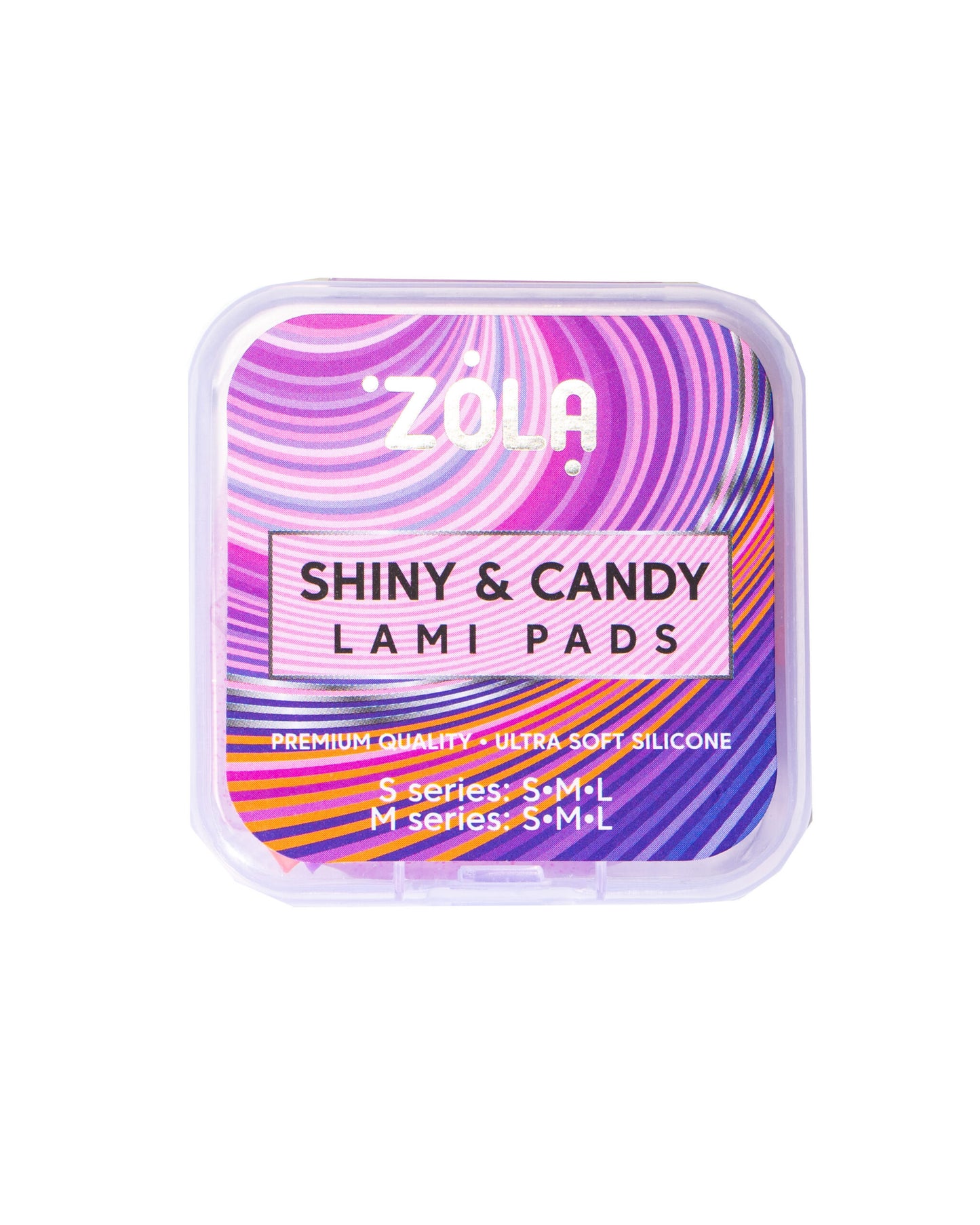 ZOLA Shiny & Candy Lami Pads: 6 párů silikonových forem pro laminaci řas