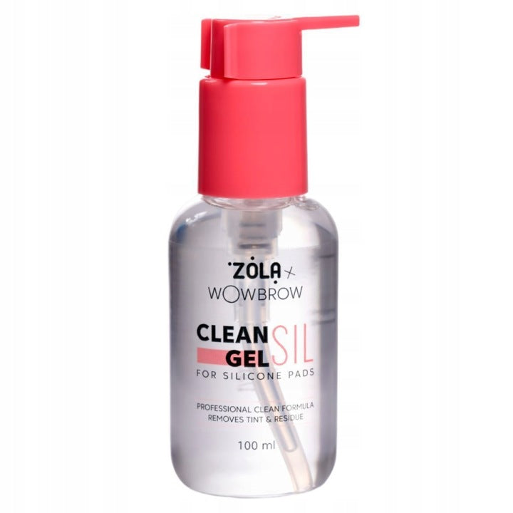 ZOLA x WowBrow Gel na čištění silikonových natáček a příslušenství, 100 ml