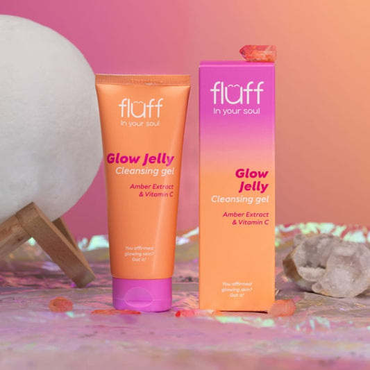 GLOW JELLY - Čistící gel na obličej s extraktem z jantaru a vitamínem C 100ml