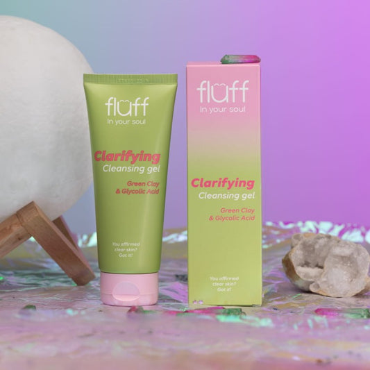 CLARIFYING GEL - Čisticí gel na obličej se zeleným jílem a kyselinou glykolovou 100 ml