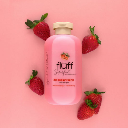 Fluff Sprchový gel Jahoda 500ml