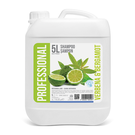 Botanika 2er-Pack – Shampoo Eisenkraut und Bergamotte, 5-L-Kanister – PROFESSIONAL