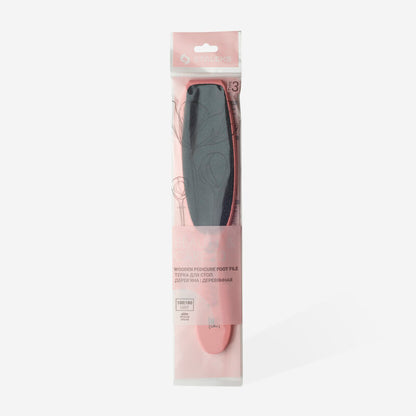 Wooden foot file BEAUTY & CARE 20 TYPE 3 100/180 grit - STALEKS