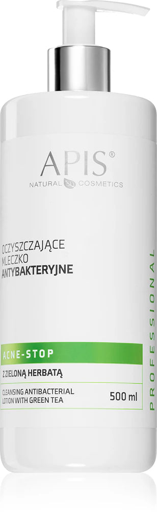 Apis acne-stop čistící antibakteriální mléko. se zeleným čajem 500 ml