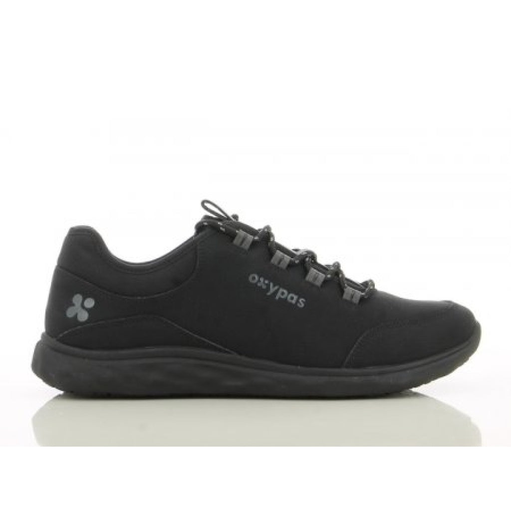 OXYPAS ROMAN medizinische Herrenschuhe, geschnürt, schwarz