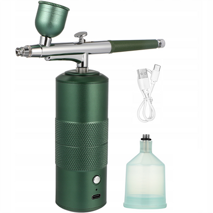 Airbrush - sada na barvení obočí zelená