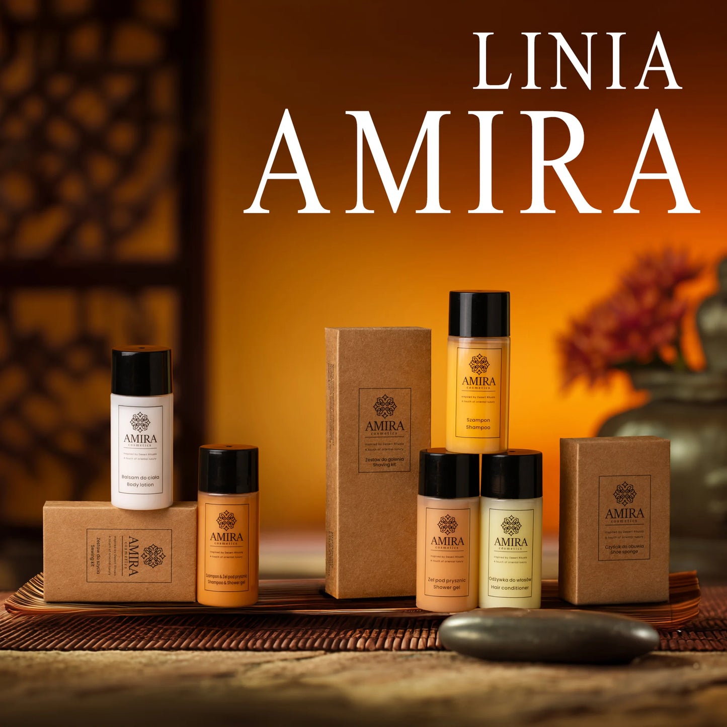 Hotelový vlasový šampon Amira – 30 ml