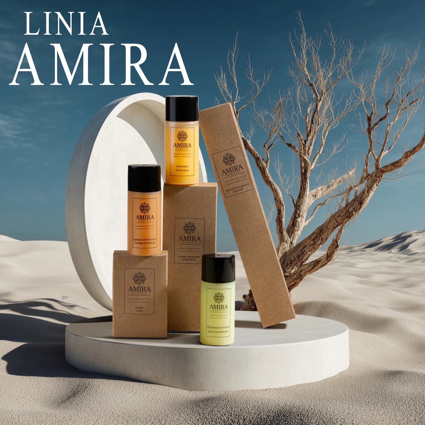 Hotelový vlasový šampon Amira – 30 ml