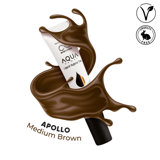 Odstín Aqua Drops APOLLO - středně hnědý