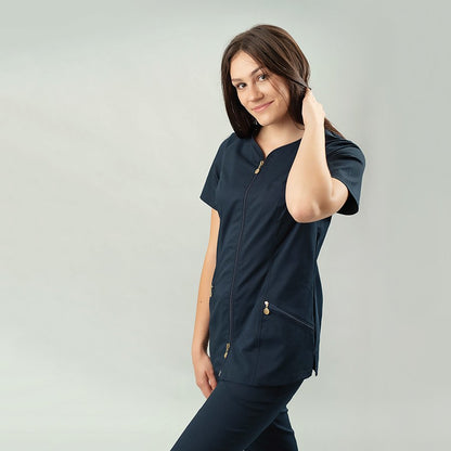 Meclo Damen-Kasack mit Reißverschluss ELIZA 3