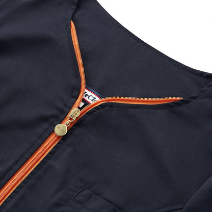 Meclo dunkelblaue Damen-Medizinbluse ELIZA 4