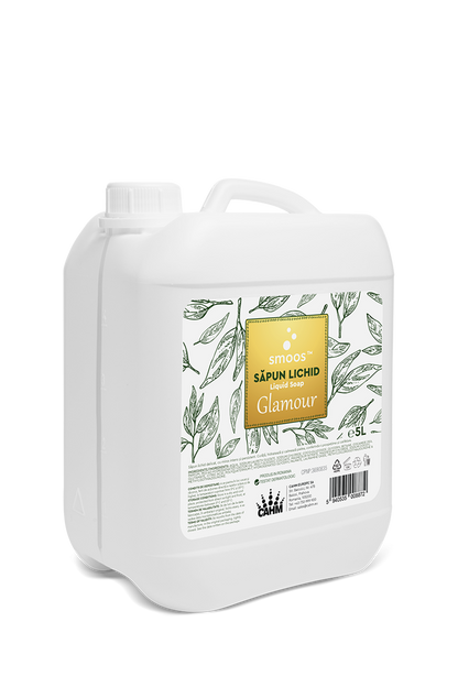 Tekuté mýdlo Smoos Bílý čaj, 5L Kanystr - SMOOS GLAMOUR