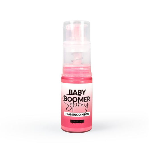 SLOWIANKA Baby Boomer ve spreji Flamingo Neon