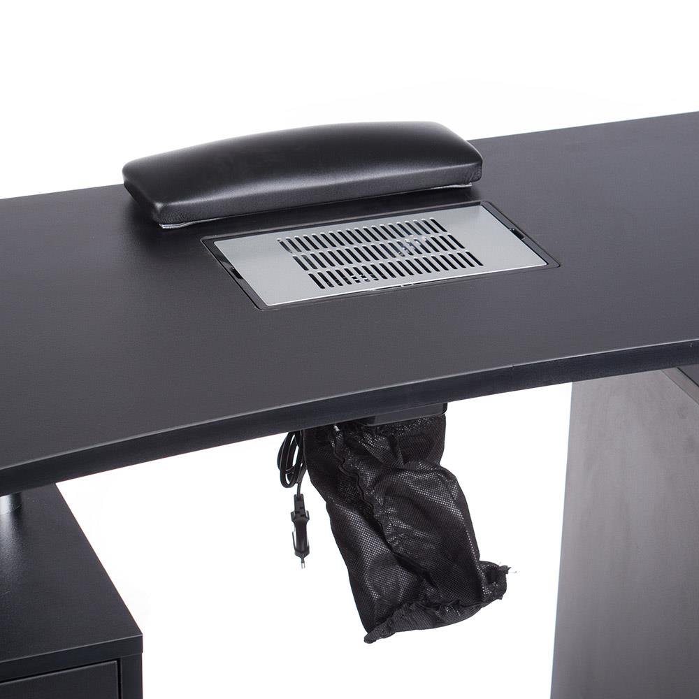 Manicure Table + Absorber BD-3425+P BLACK