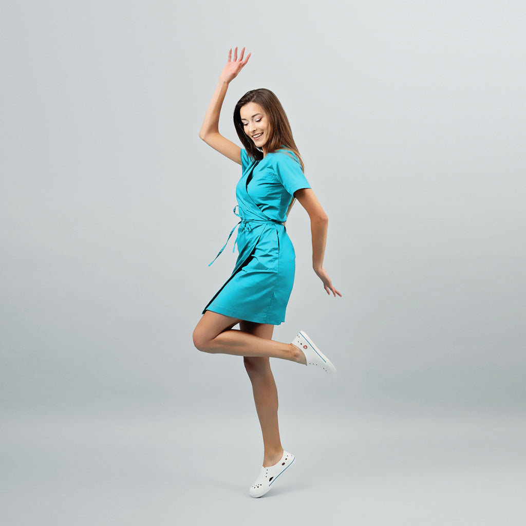 Meclo medizinisches Kleid zum Binden LENA