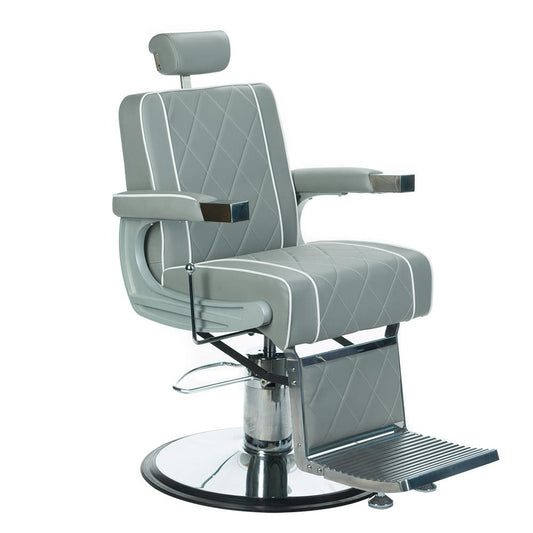 ODYS BH-31825M Barber’s Chair – Light Grey
