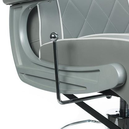 ODYS BH-31825M Barber’s Chair – Light Grey