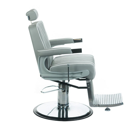 ODYS BH-31825M Barber’s Chair – Light Grey