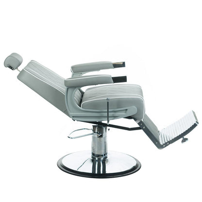 ODYS BH-31825M Barber’s Chair – Light Grey