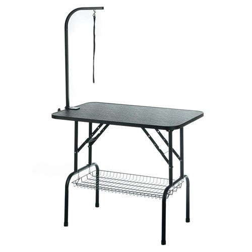 Klappbarer Hundefrisiertisch Größe L + Leine BP-290T