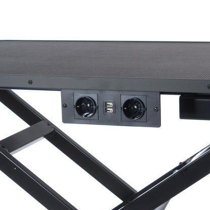 Elektrischer Trimmtisch Größe XL BP-305 Schwarz