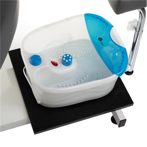 Pediküre-Sessel mit Fußmassage BR-2301 grau