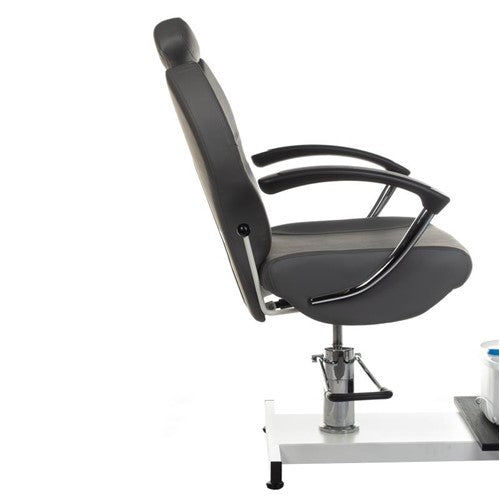 Pediküre-Sessel mit Fußmassage BR-2301 grau
