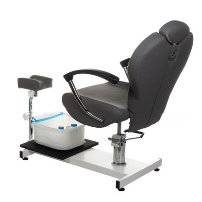 Pediküre-Sessel mit Fußmassage BR-2301 grau