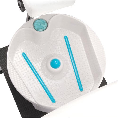 Pediküre-Sessel mit Fußmassage BR-2301 weiß