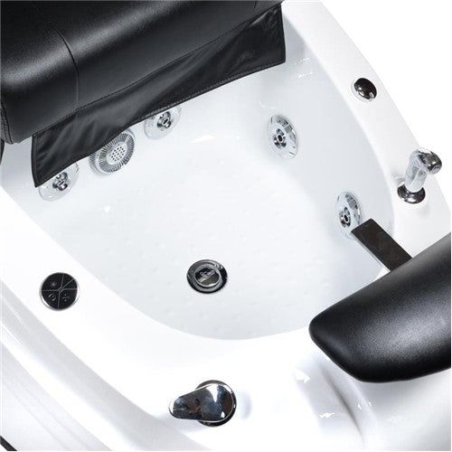 Pediküre-Sessel mit Massage BR-2307 Schwarz