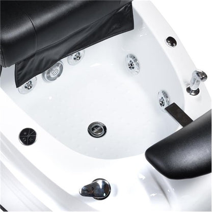 Pediküre-Sessel mit Massage BR-2307 Schwarz