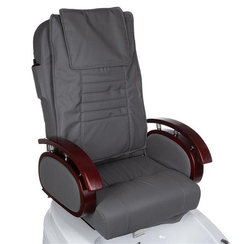 BR-2307 Grauer Pedikürestuhl mit Massage