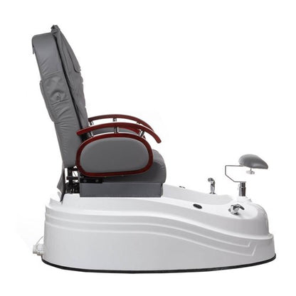 BR-2307 Grauer Pedikürestuhl mit Massage