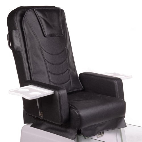 BR-2310 Schwarzer Pedikürestuhl mit Massage
