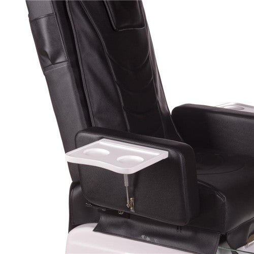 BR-2310 Schwarzer Pedikürestuhl mit Massage