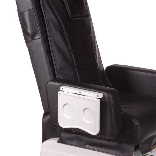 BR-2310 Schwarzer Pedikürestuhl mit Massage