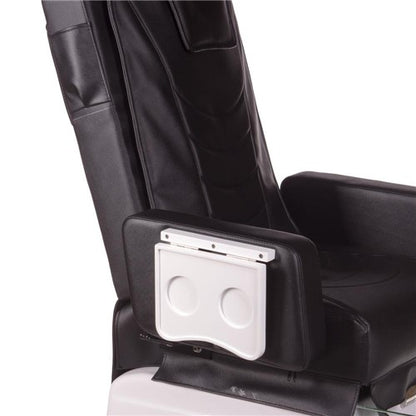 BR-2310 Schwarzer Pedikürestuhl mit Massage