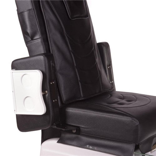 BR-2310 Schwarzer Pedikürestuhl mit Massage