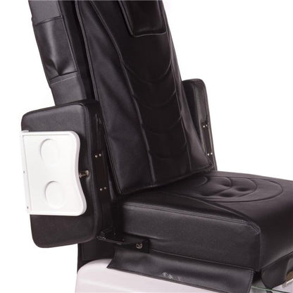 BR-2310 Schwarzer Pedikürestuhl mit Massage