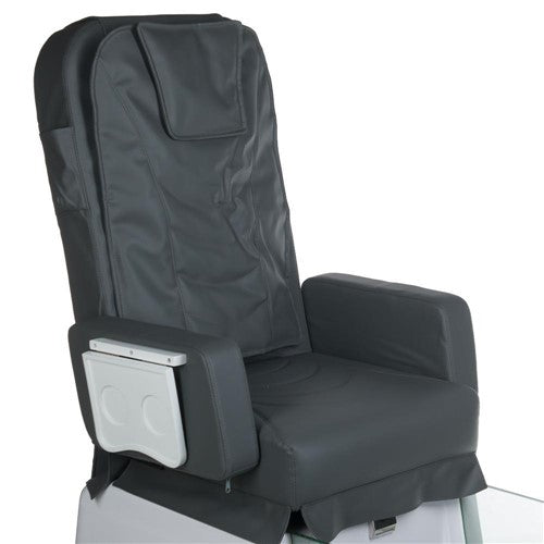 BR-2310 Grauer Pedikürestuhl mit Massagefunktion