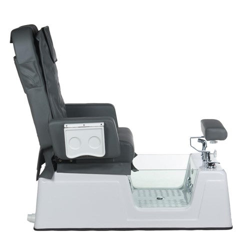 BR-2310 Grauer Pedikürestuhl mit Massagefunktion