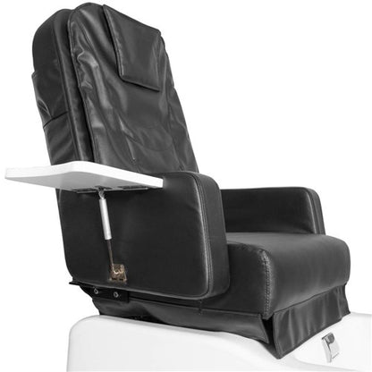 BR-2312 Schwarzer Pedikürestuhl mit Massage