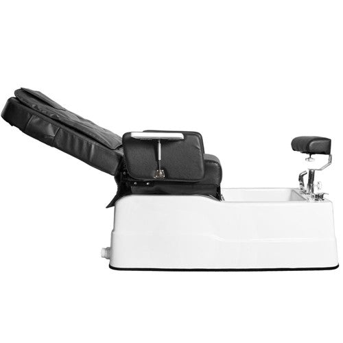 BR-2312 Schwarzer Pedikürestuhl mit Massage