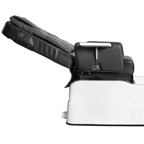 BR-2312 Schwarzer Pedikürestuhl mit Massage