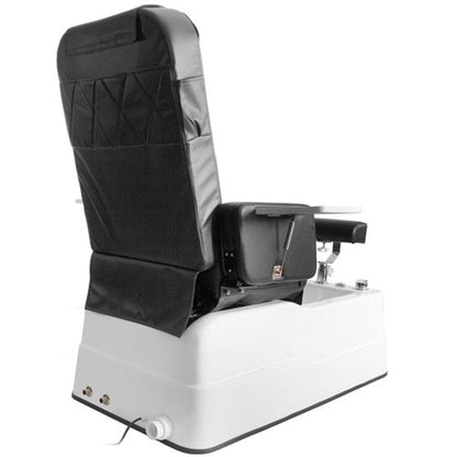 BR-2312 Schwarzer Pedikürestuhl mit Massage